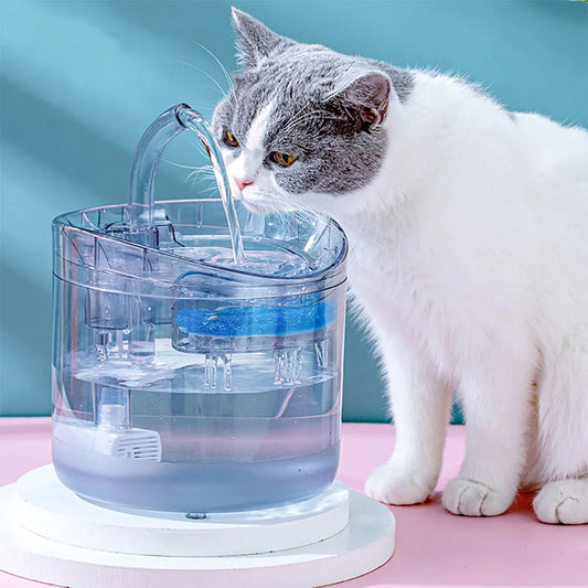 Automatic Cat Water Dispenser - Sensor Faucet Fountain